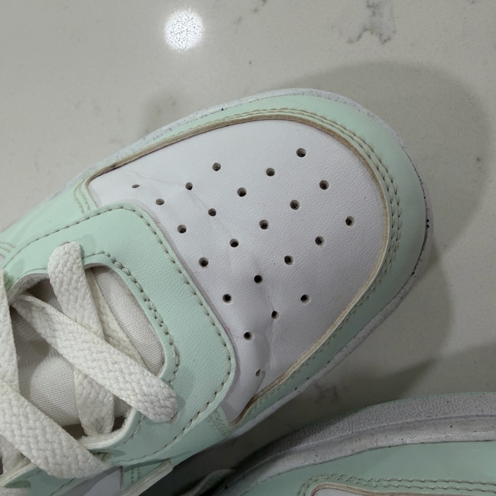 Nike Women's Sneakers in Mint and White - Picture 8 of 13